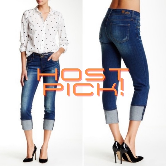 Kut from the Kloth Denim - Kut from the Cloth Corbin Cropped Jean's Women's